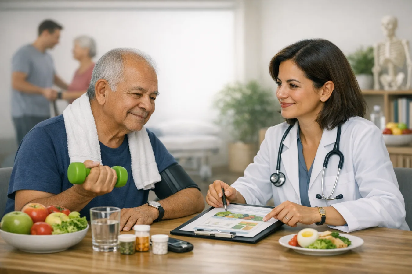 Consulta y tratamiento planes de nutrición y actividad física para el adulto mayor en CDMX