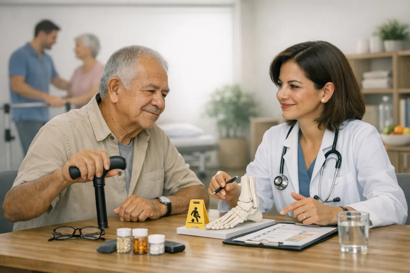 Consulta y tratamiento prevención de caídas para el adulto mayor en CDMX