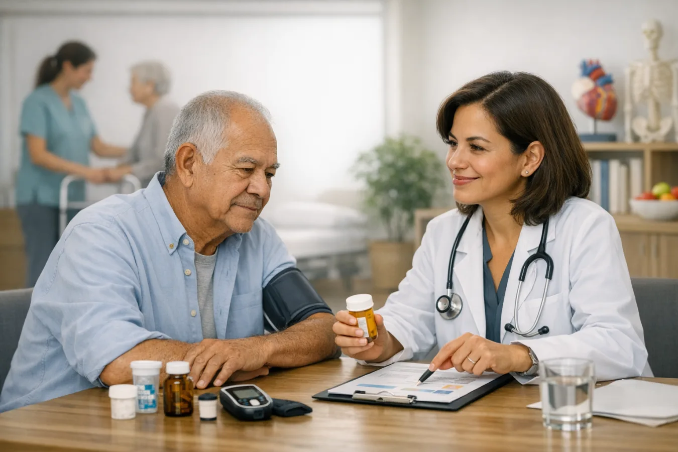 ¿Qué especialista realiza los cuidados paliativos en adultos mayores?