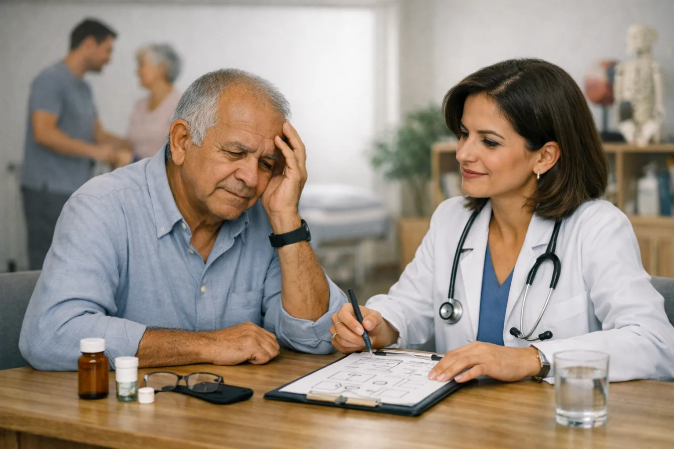 Dificultad para concentrarse en adultos mayores en CDMX